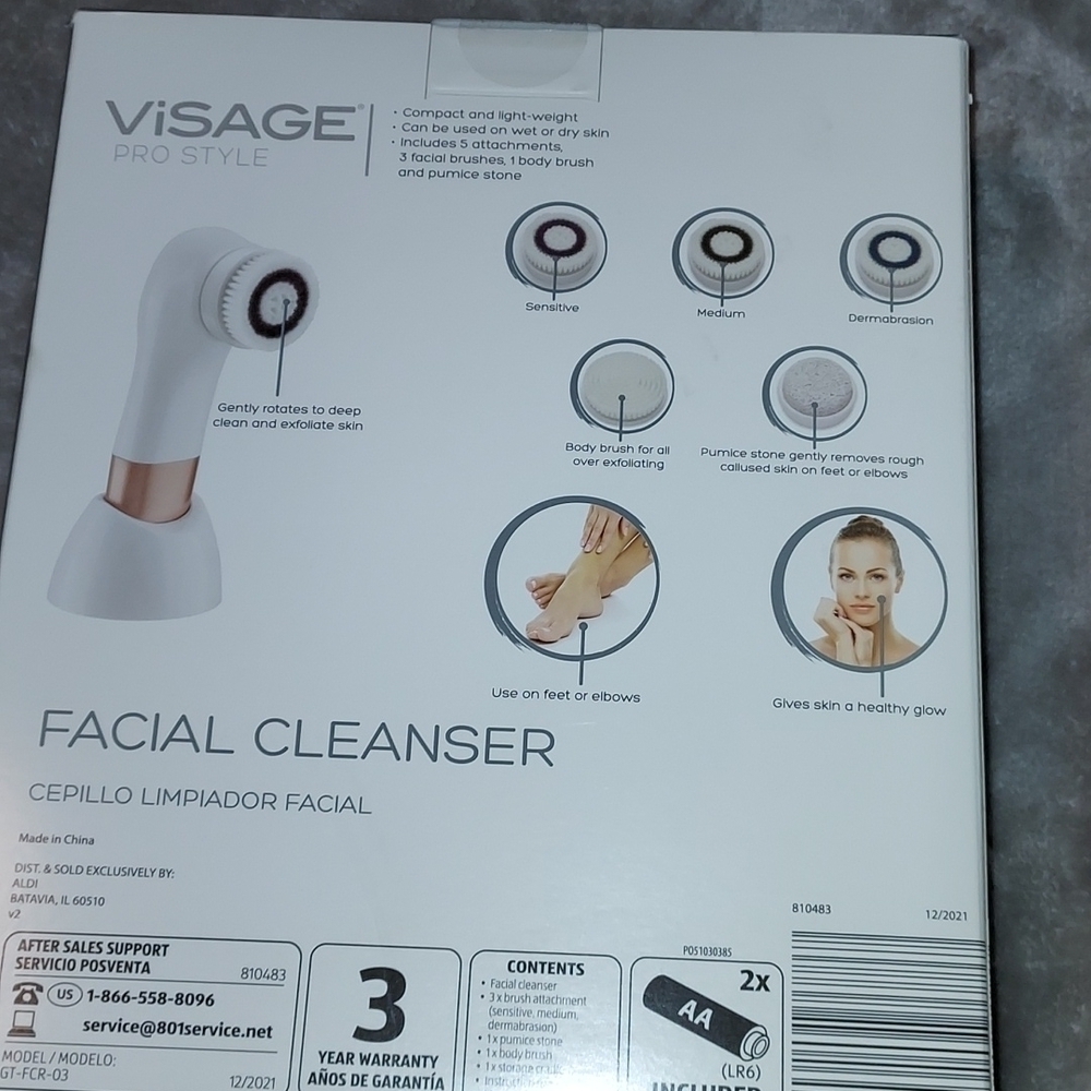 Visage facial cleanser new in box - Picture 3 of 5